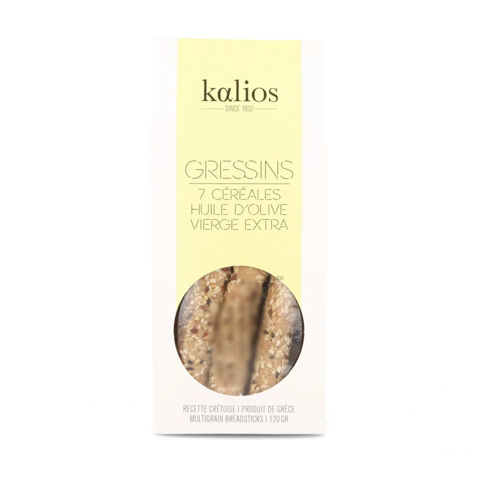 Kalios Greek Ingredients|Snacks^7 Cereals Extra Virgin Olive Oil Cretan Breadsticks, 120g