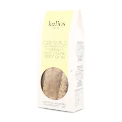 Kalios Greek Ingredients|Snacks^7 Cereals Extra Virgin Olive Oil Cretan Breadsticks, 120g
