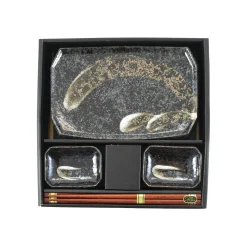 Kiji Stoneware & Ceramics Tableware Brands|Japanese Ingredients^Karasuba-Iro Sushi Serving Set