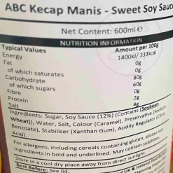 ABC Southeast Asian Ingredients|Sauces & Condiments^Kecap Manis Sweet Soy Sauce, 600ml
