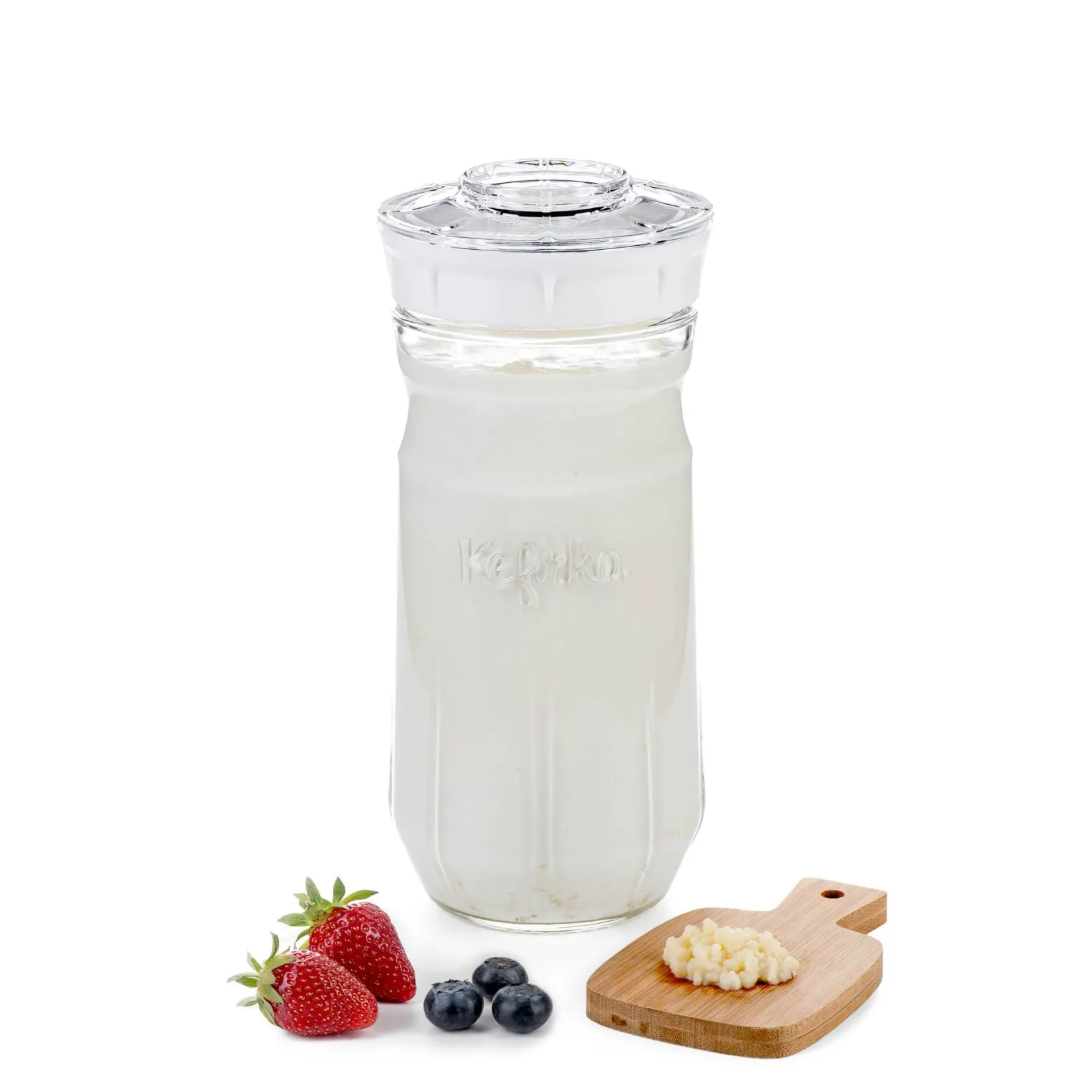 Kefirko Pickling, Preserving & Fermenting Jars^White Kefir and Kombucha Maker