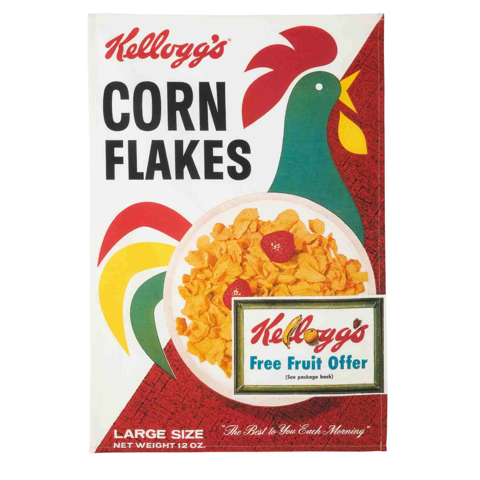 Coucke French Ingredients|Kitchen Textiles & Clothing^Kellogg's Original Corn Flakes Tea Towel
