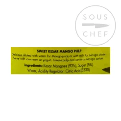 Natco Ingredients Brands|Indian Ingredients^Kesar Mango Pulp, 850g