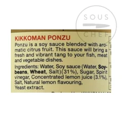 Kikkoman Ingredients Brands|Japanese Ingredients^Ponzu Sauce, 1l