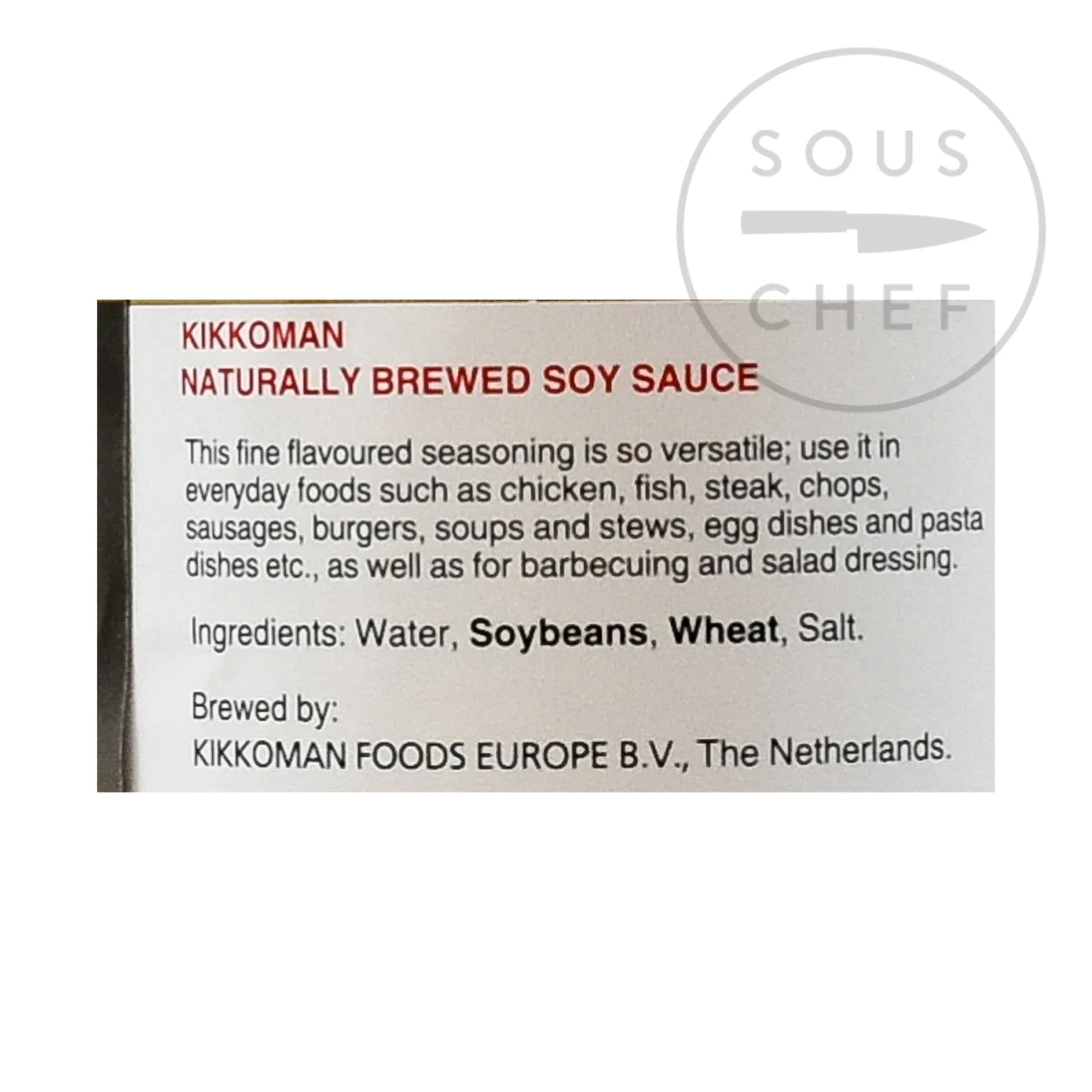 Kikkoman Japanese Ingredients|Sauces & Condiments^Soy Sauce 1l