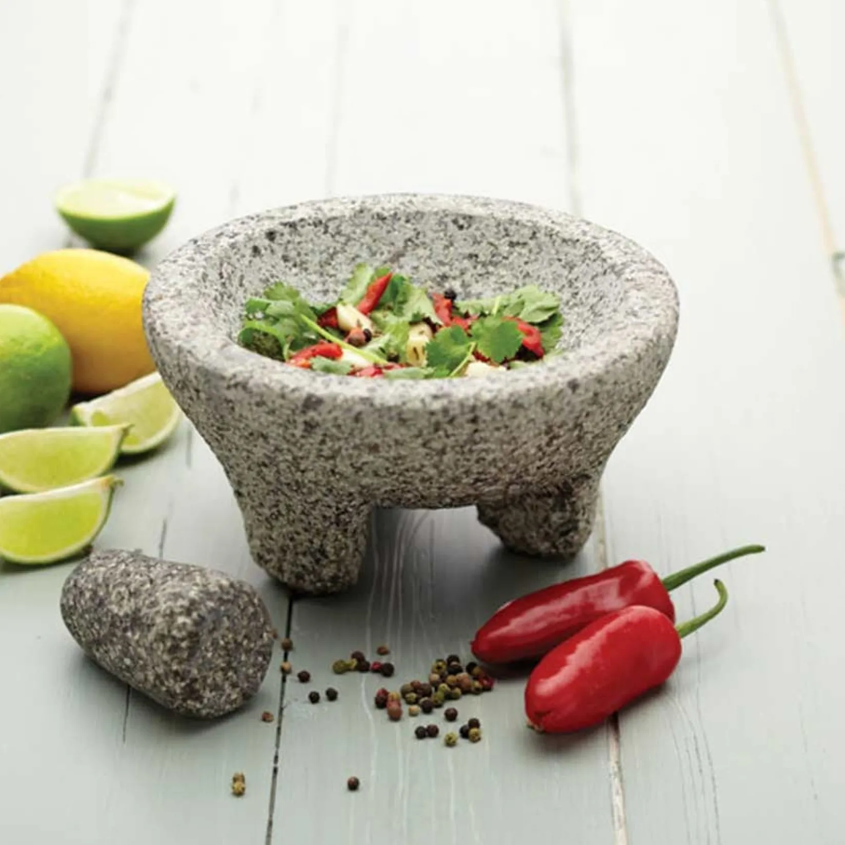 Kitchencraft Mexican Ingredients|Kitchen Tools & Utensils^Mexican Granite Mortar and Pestle