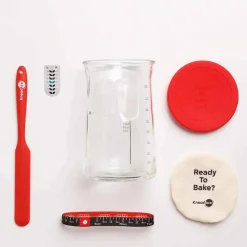 KneadAce Baking Supplies & Equipment^Signature Sourdough Starter Jar Kit, 32oz