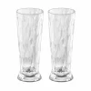 Koziol Tableware Brands|Table Setting^Large 'Unbreakable Glass' Beer Glasses, Set of 2