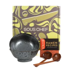 Sous Chef Japanese Ingredients|Crockery & Dinnerware^Kuroi Hanten Ramen Bowl Set