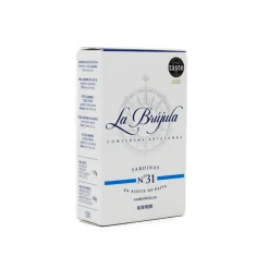 La Brujula Spanish Ingredients|Tinned Fish & Seafood^Sardinillas - Small Sardines, 115g