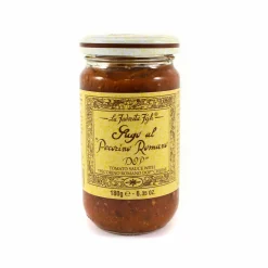 La Favorita Italian Ingredients|Sauces & Condiments^Tomato Sauce With Pecorino Romano DOP, 180g