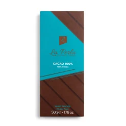 La Perla di Torino Ingredients Brands|Italian Ingredients^100% Cocoa Chocolate Bar, 50g