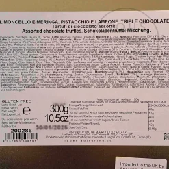 La Perla di Torino Ingredients Brands|Italian Ingredients^Truffle Selection in Tin, 300g