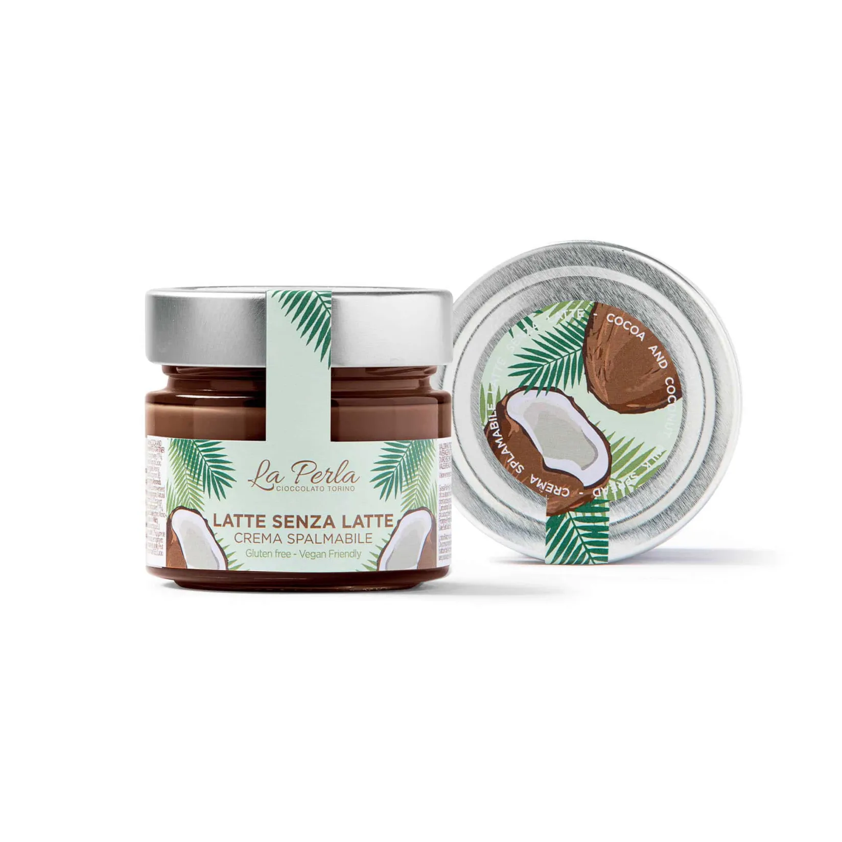 La Perla di Torino Ingredients Brands|Italian Ingredients^Vegan Coconut Milk Chocolate Spread, 150g