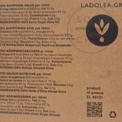 Ladolea Greek Ingredients|Oil, Vinegar & Dressings^Megaritiki Greek Intense Extra Virgin Olive Oil, 600ml