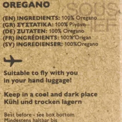 Ladolea Greek Ingredients|Herbs & Spices^Set of 2 Greek Fleur De Sel Sea Salt & Oregano, 30g & 5g