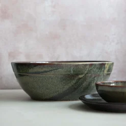 Ceramica Nicola Serveware|Crockery & Dinnerware^Lagoa Large Handmade Salad Bowl
