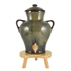 Ceramica Nicola Pickling, Preserving & Fermenting Jars^Lagoa Vinaigrier, 2.5L