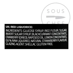 Lakrids Ingredients Brands|Chocolate & Sweets^Liquorice 3 - Red, 150g