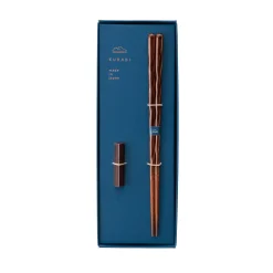 Kawai Co. Ltd Japanese Ingredients|Japanese Tableware^Lancewood Brown Japanese Luxury Chopstick Gift Set, 23cm