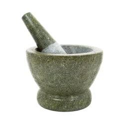 Chinese Tableware Southeast Asian Ingredients|Chinese Ingredients^Large Granite Mortar & Pestle 7"