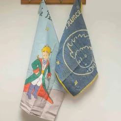 Coucke French Ingredients|Kitchen Textiles & Clothing^Le Petit Prince Washcloth & Tea Towel with Gift Box