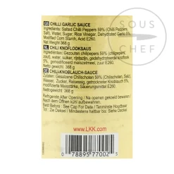 Lee Kum Kee Chinese Ingredients|Sauces & Condiments^Chilli Garlic Sauce, 368g