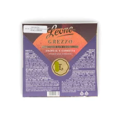 Leone Ingredients Brands|Chocolate & Sweets^Raw Unrefined 70% Orange & Cinnamon Dark Chocolate Bar, 70g