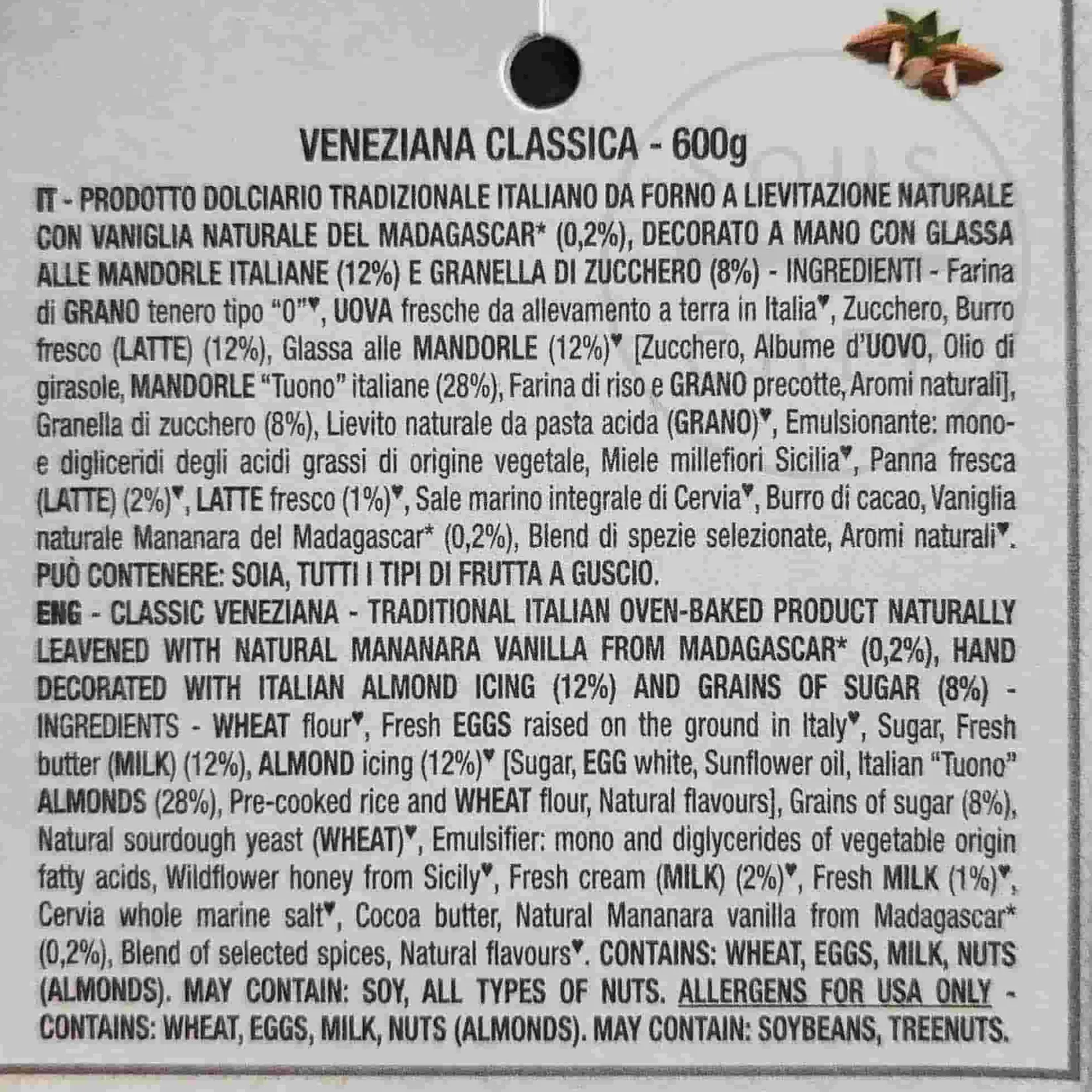 Loison Ingredients Brands|Chocolate & Sweets^Classic Veneziana, 600g