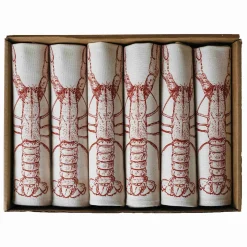 Lottie Day Tableware Brands|Table Setting^Lobster Design Napkins Box of 6