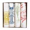 Lottie Day Table Setting|Kitchen Textiles & Clothing^Set of 4 Seafood Napkins