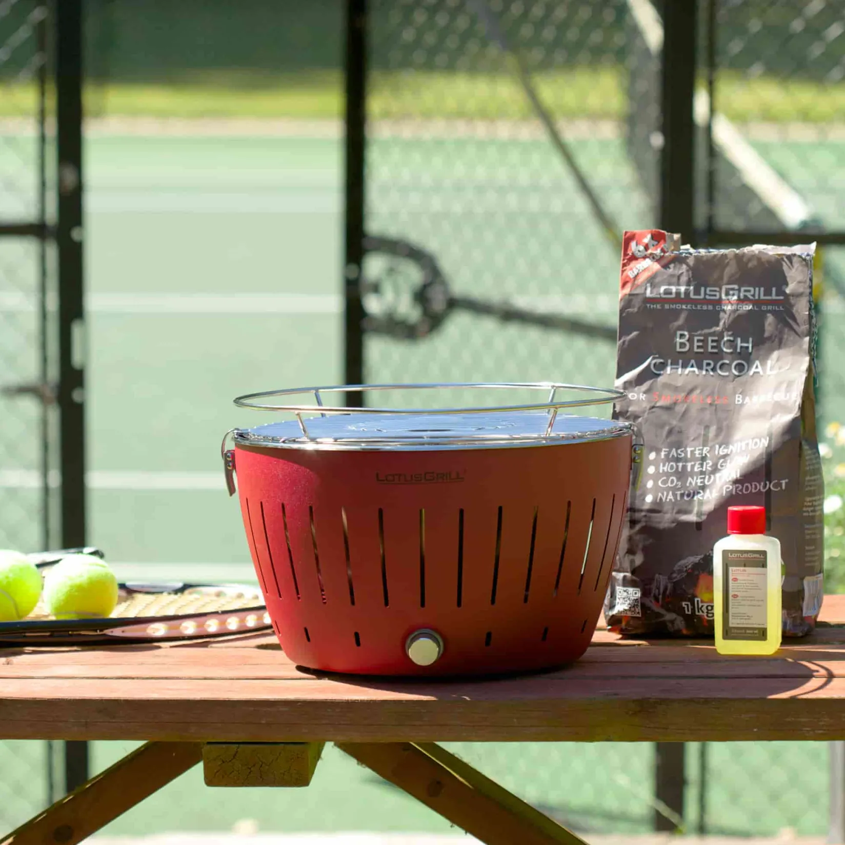 Lotus Grill Food Smokers|Bbq & Smoking^XL - Red