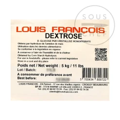 Louis Francois Ingredients Brands|Baking Ingredients^Dextrose, 5kg