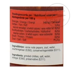 Lucullus Ingredients Brands|Southeast Asian Ingredients^Sambal Oelek, 200g