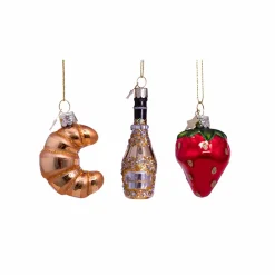 Vondels Tableware Brands^Luxury Breakfast Trio Bauble Tree Decorations