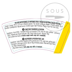 Maison Bremond Ingredients Brands|French Ingredients^Raspberry & Passion Fruit Jam, 250g