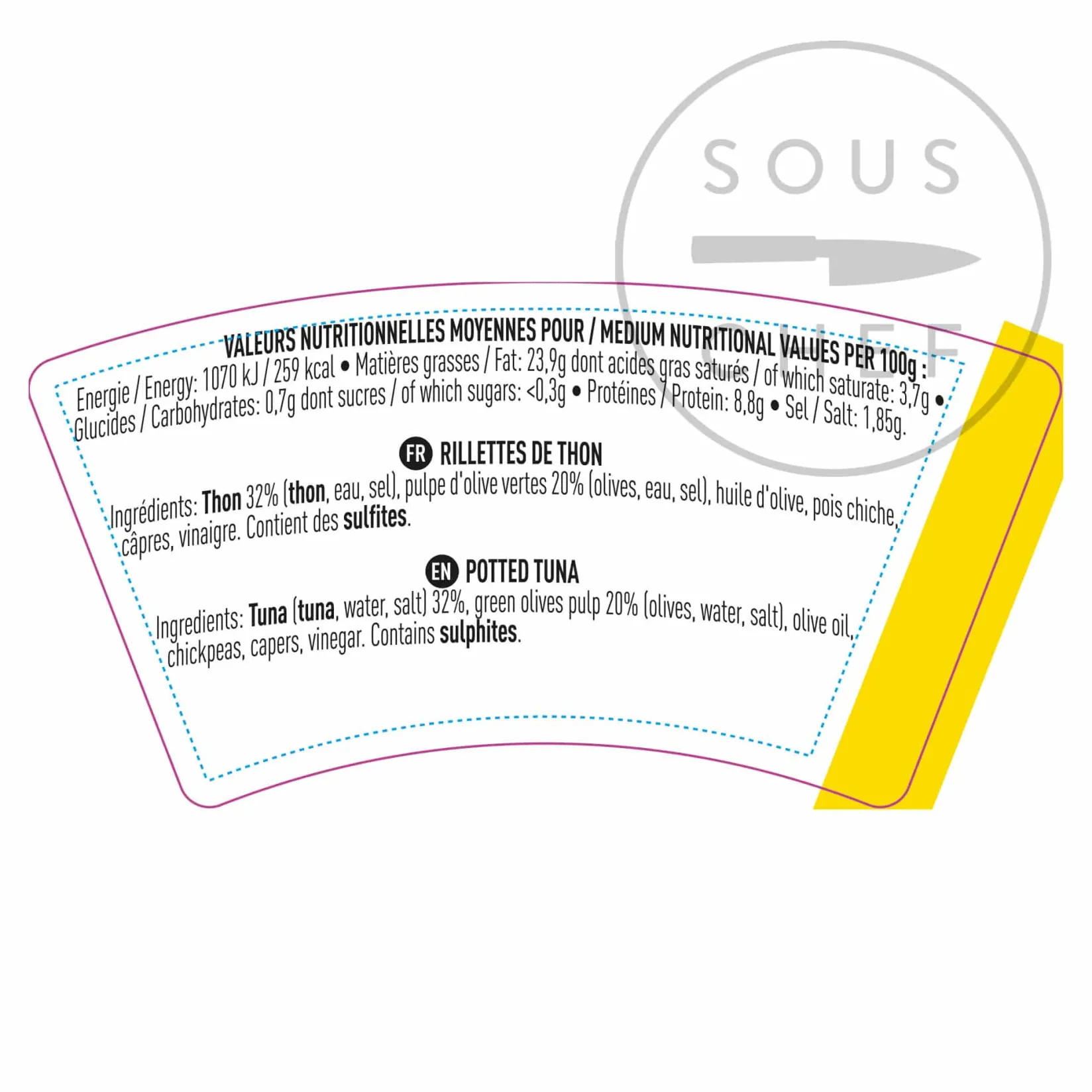 Maison Bremond Ingredients Brands|French Ingredients^Tuna & Caper Rillette, 90g