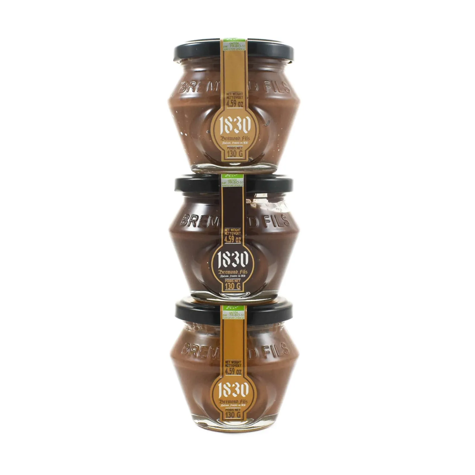 Maison Bremond Ingredients Brands|French Ingredients^x Sous Chef Trio of Organic Cocoa Spreads, 130g