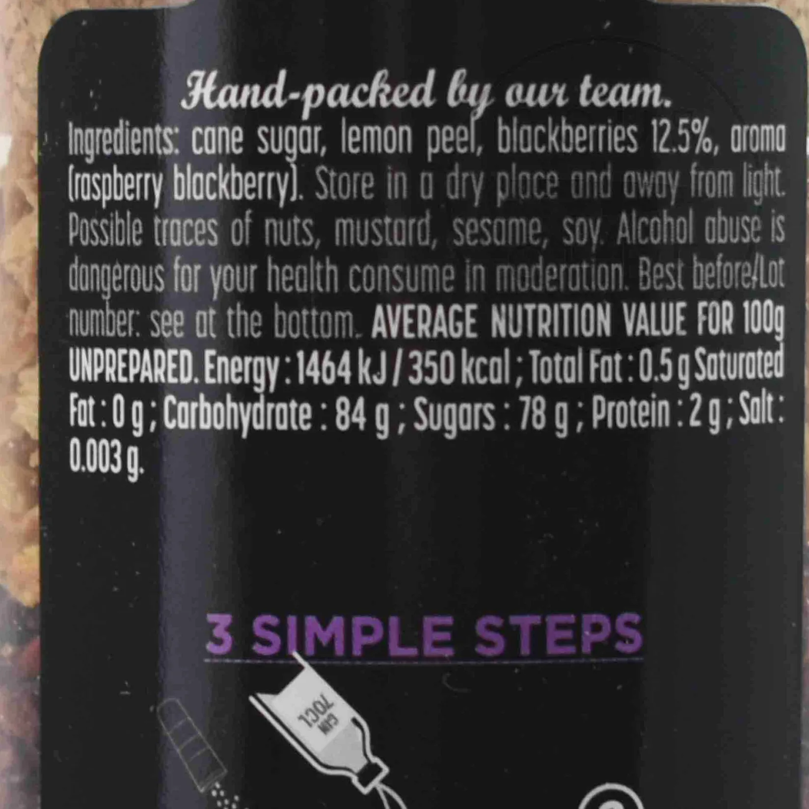 Quai Sud Ingredients Brands|Drinks^Make Your Own Gin Bramble Cocktail Mix, 110g