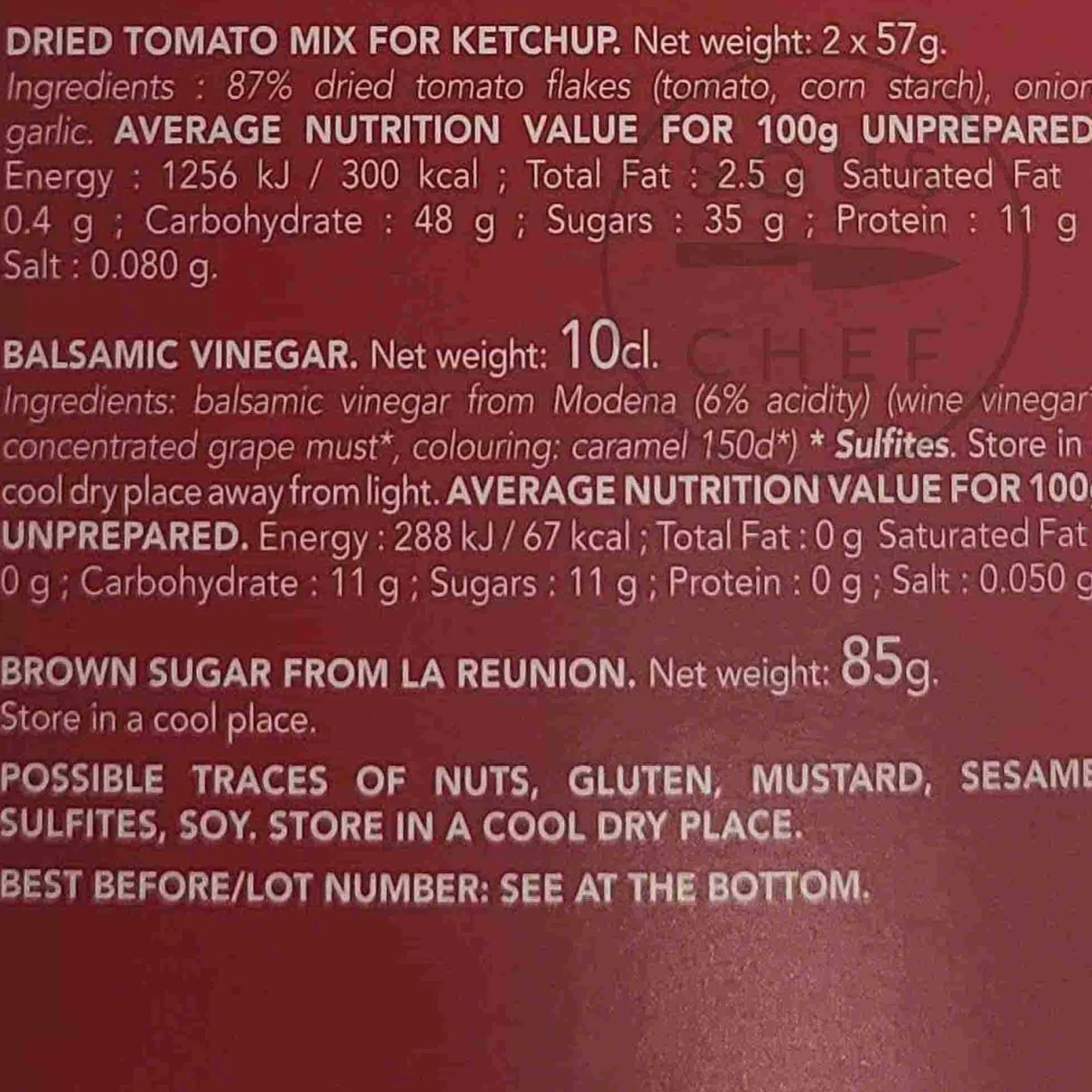 Quai Sud Ingredients Brands|Sauces & Condiments^Make Your Own Ketchup Kit