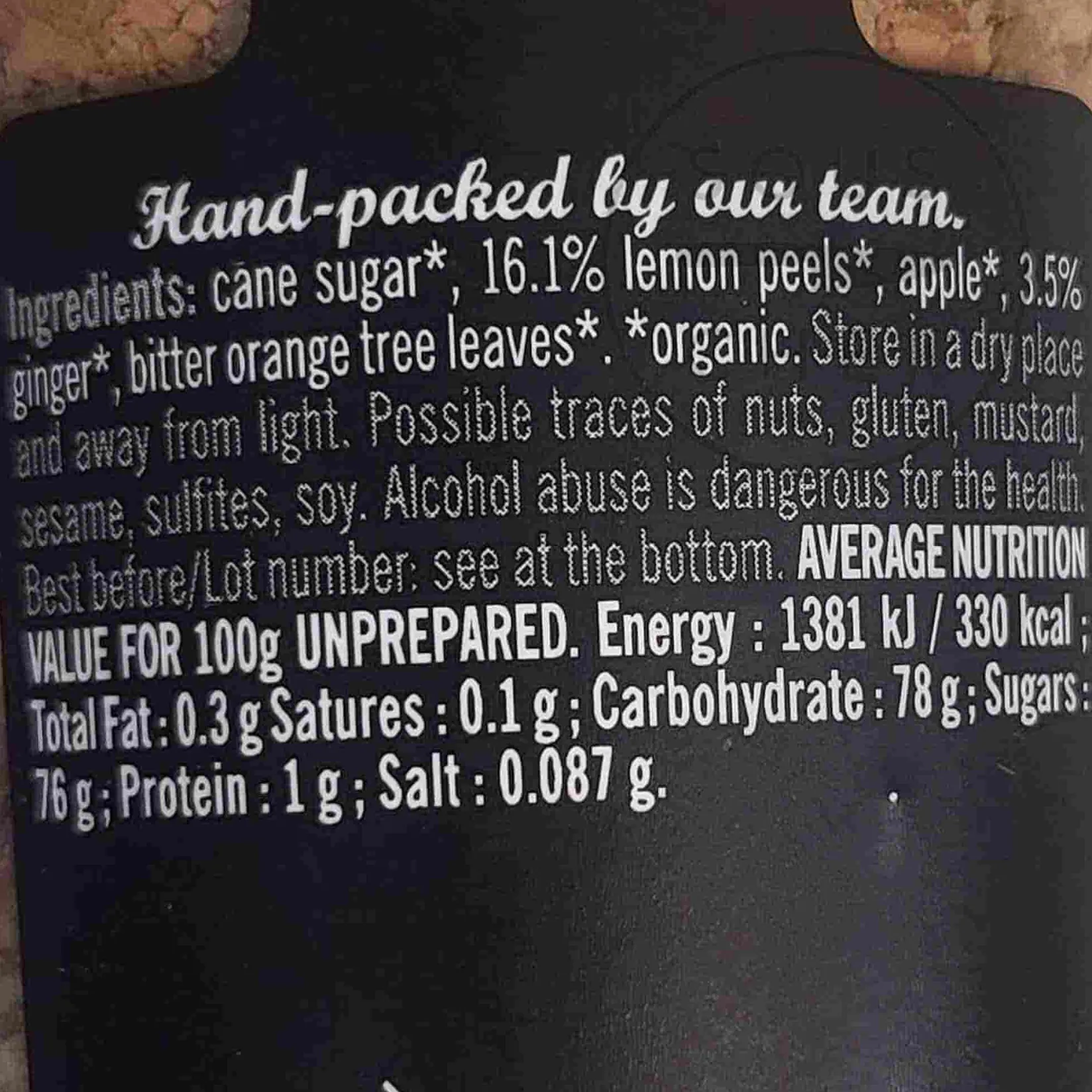 Quai Sud Ingredients Brands|Drinks^Make Your Own Moscow Mule Cocktail Mix, 110g