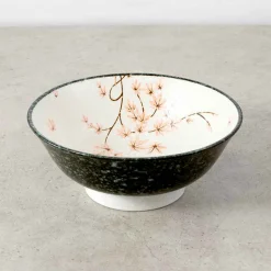 Kiji Stoneware & Ceramics Japanese Ingredients|Japanese Tableware^Maple Leaf Ramen Bowl, 21cm