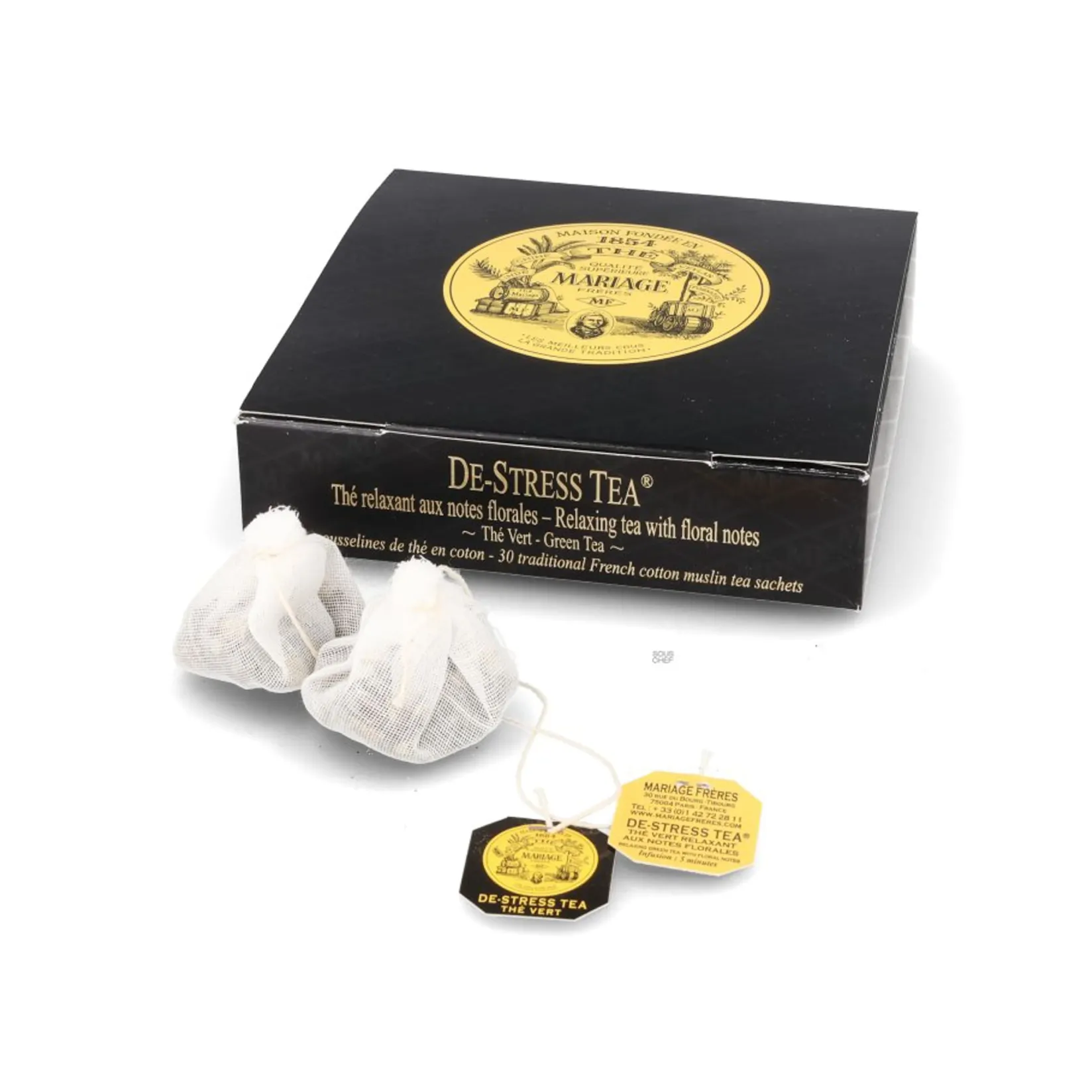 Mariage Freres Ingredients Brands|Drinks^De-Stress Tea Tea Bags, 75g