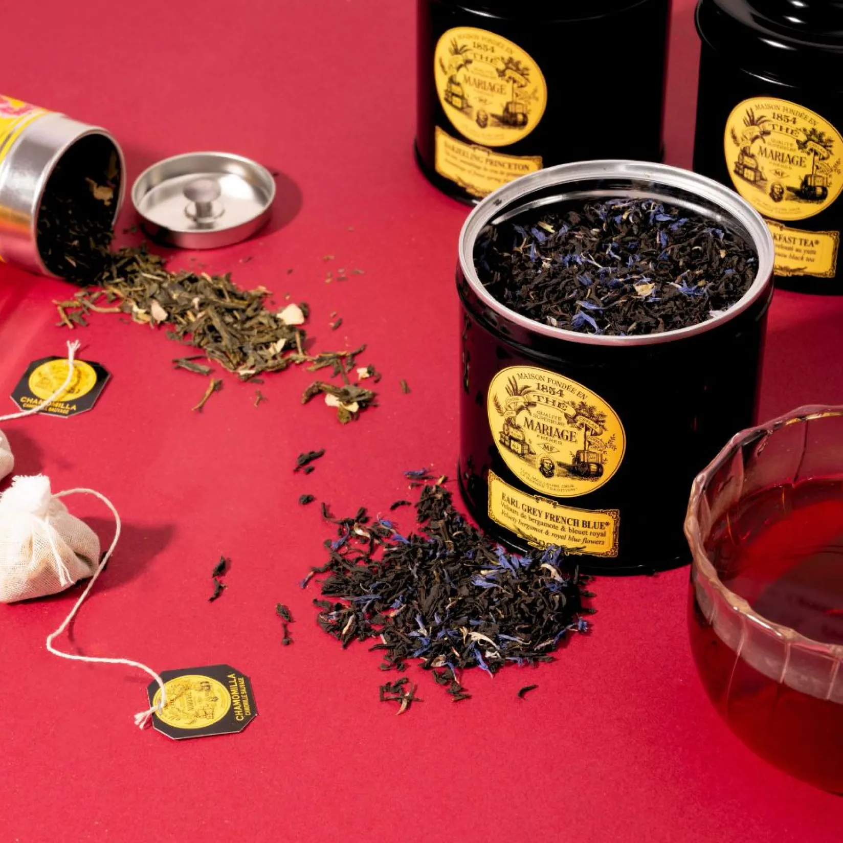 Mariage Freres Drinks|Ingredients Brands^Earl Grey French Blue Loose Tea, 100g