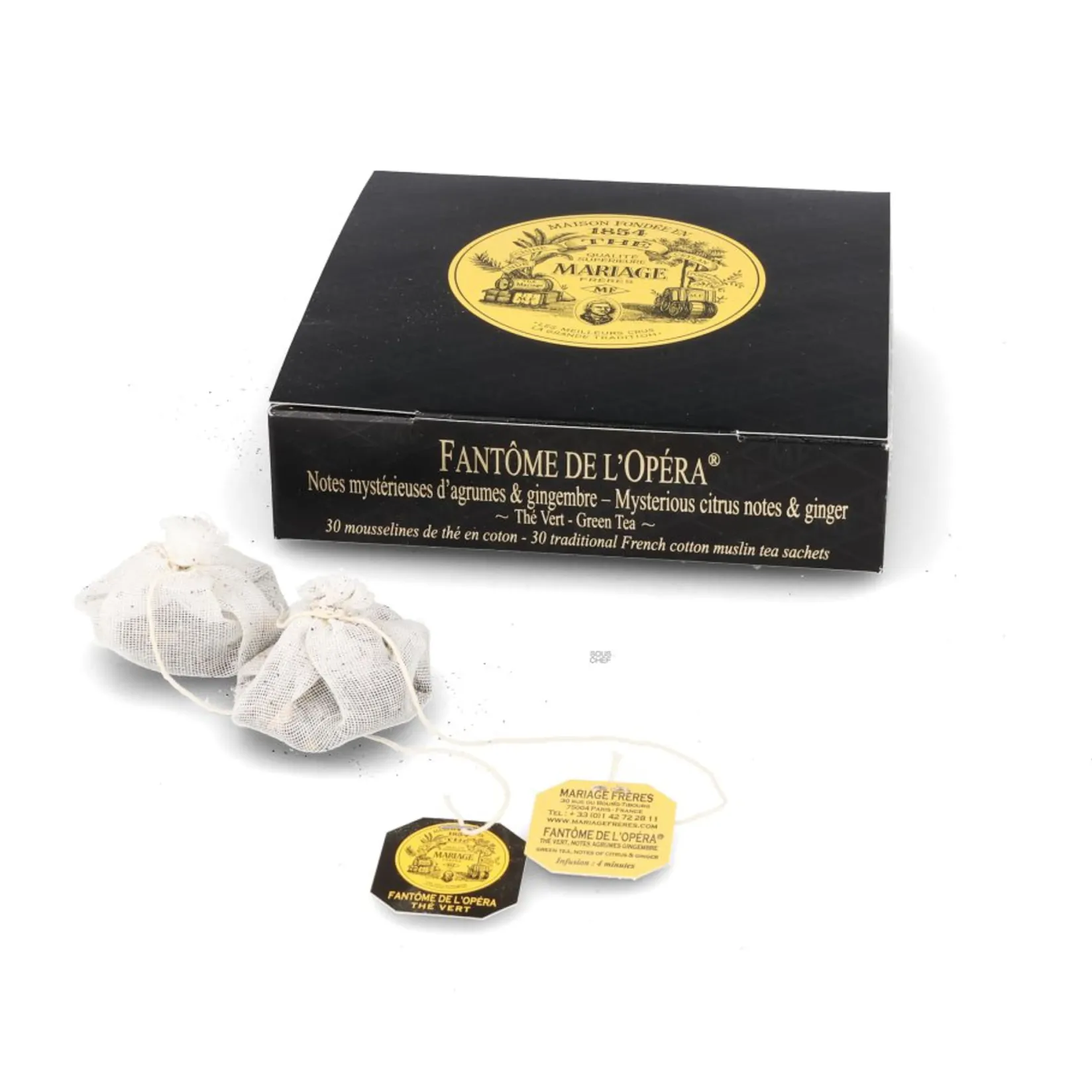 Mariage Freres Drinks|Ingredients Brands^Fantome de l'Opera Tea Bags, 75g