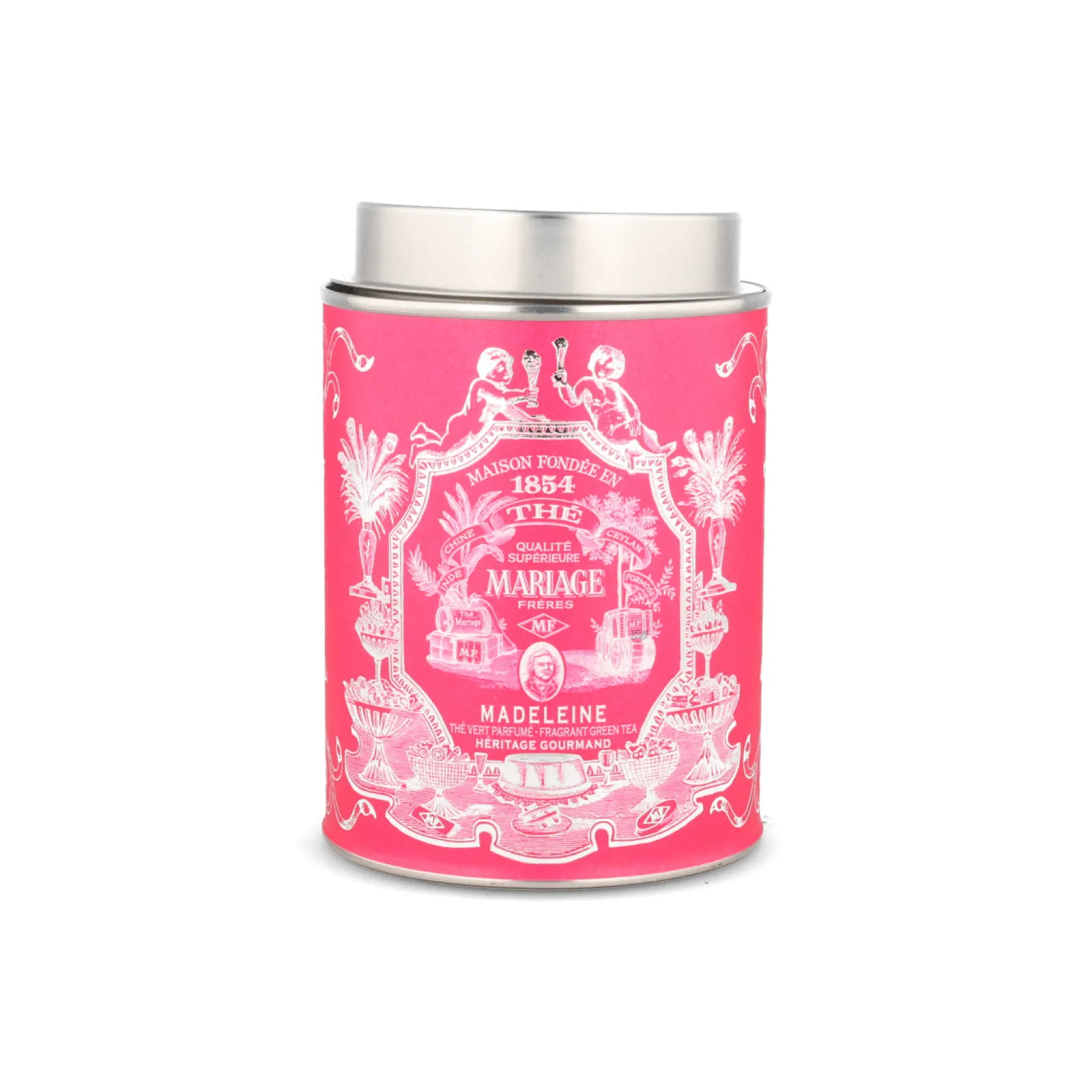 Mariage Freres Ingredients Brands|Drinks^Heritage Gourmand Madeleine Green Loose Tea, 100g