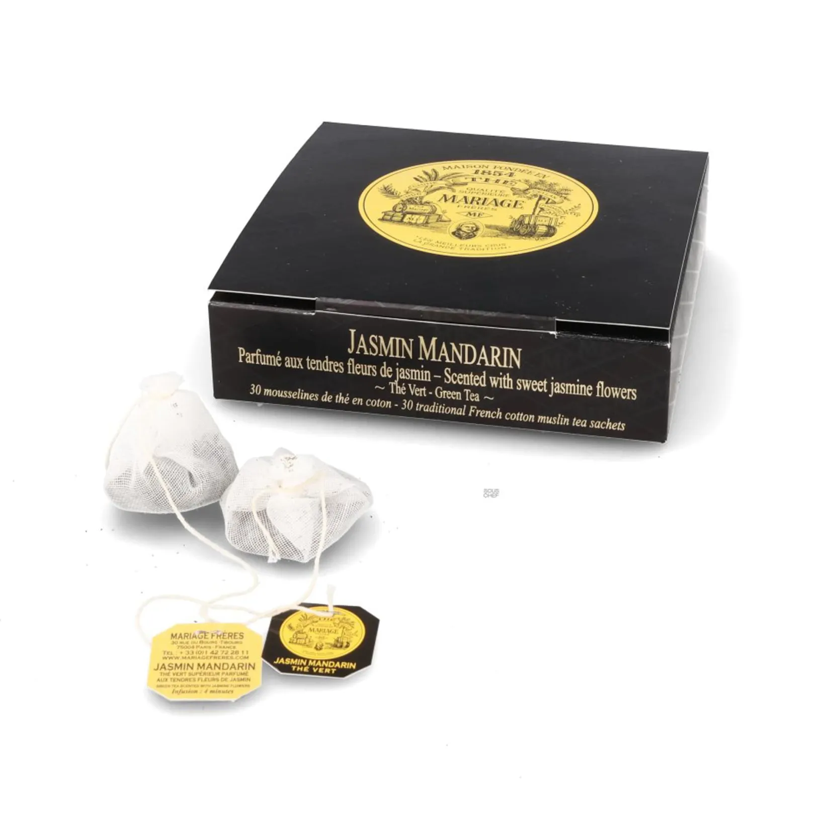 Mariage Freres Ingredients Brands|Drinks^Jasmin Mandarin Tea Bags, 75g