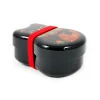 Hakoya Japanese Ingredients|Picnicware^Maruko Black Cat 2-Tier Bento Box, 520ml