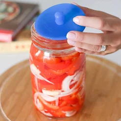 Masontops Pickling, Preserving & Fermenting Jars^Wide Mouth Pickle Pipes, Set of 4