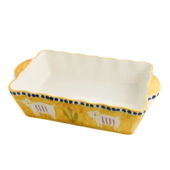 Materia Baking Supplies & Equipment^Gallina Yellow Goat Rectangular Roasting Dish